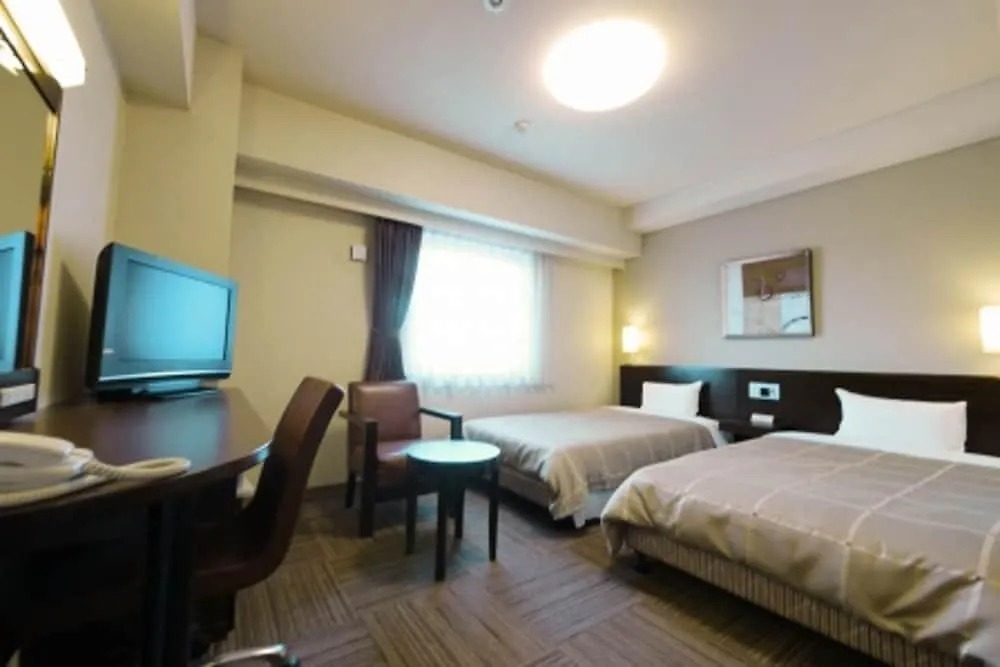 Hotel Route-Inn Higashimuroran Ekimae 3*, Muroran Japonsko